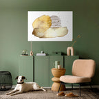 TRANSCENDENT TONES Selbstklebendes Horizontal-Poster