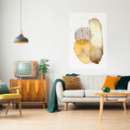 TRANSCENDENT TONES Selbstklebendes Poster - Hochformat