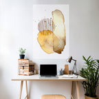 TRANSCENDENT TONES Selbstklebendes Poster - Hochformat