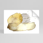 TRANSCENDENT TONES Selbstklebendes Horizontal-Poster