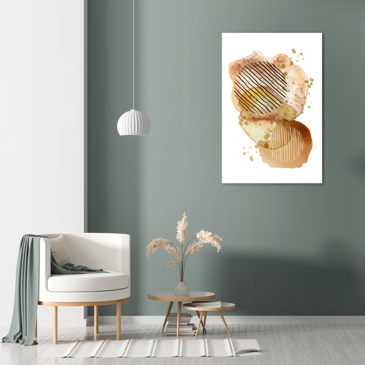 TRANSCENDENTAL HARMONY Vertical Canvas Print