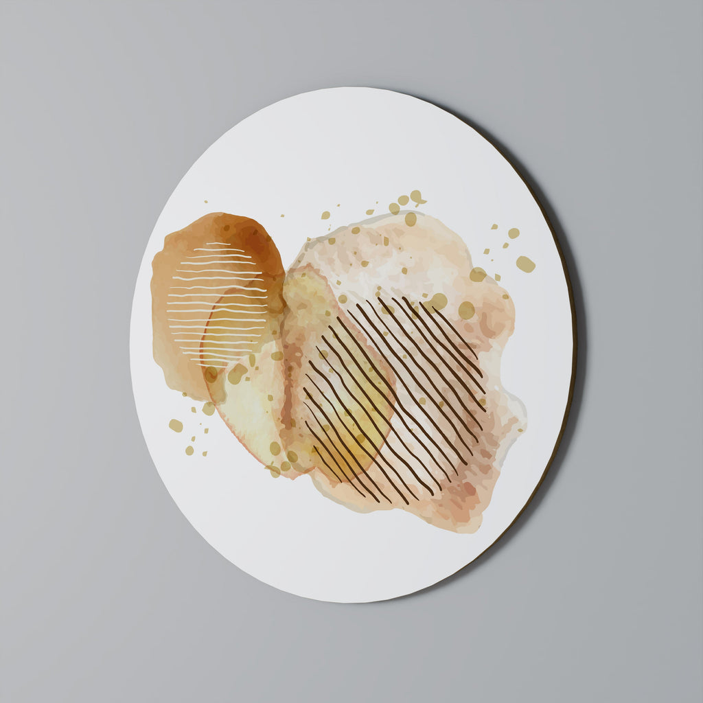 TRANSCENDENTAL HARMONY Runde Wanddekoration Ø 69 cm