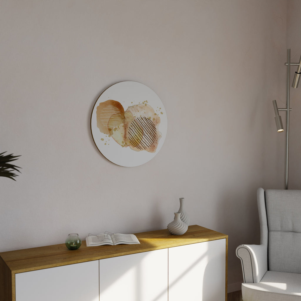 TRANSCENDENTAL HARMONY Runde Wanddekoration Ø 69 cm