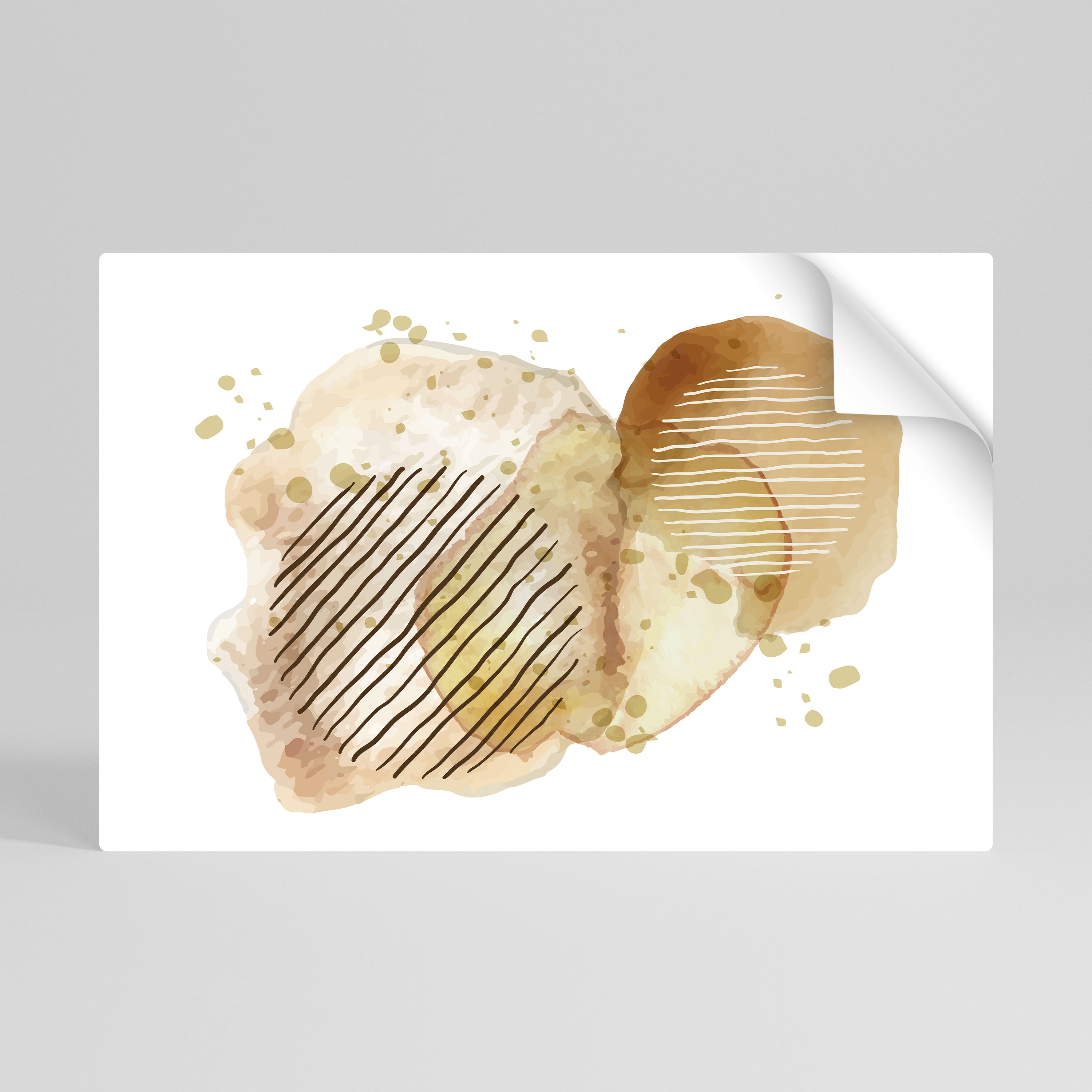 TRANSCENDENTAL HARMONY Selbstklebendes Horizontal-Poster