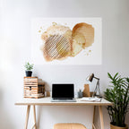 TRANSCENDENTAL HARMONY Selbstklebendes Horizontal-Poster