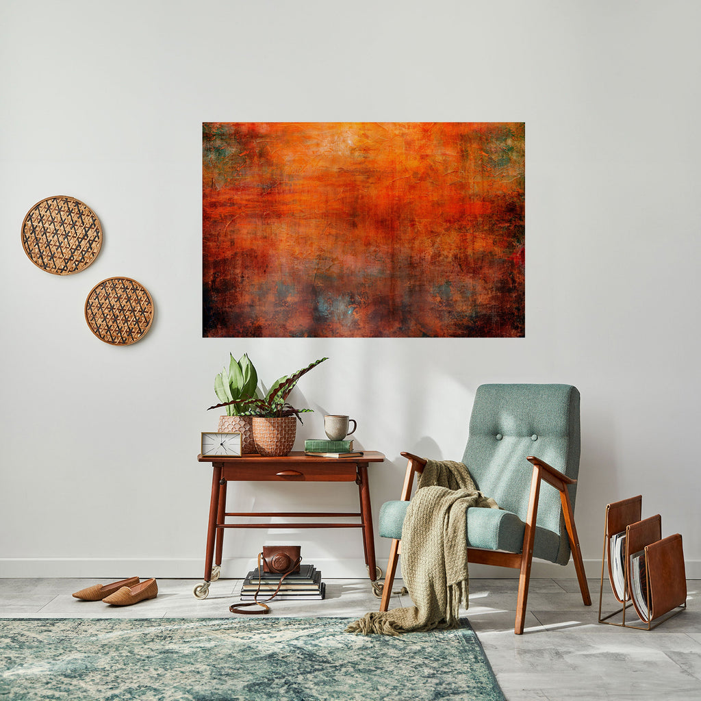 ECHOES OF EUPHORIA Peel and Stick Horizontal Poster