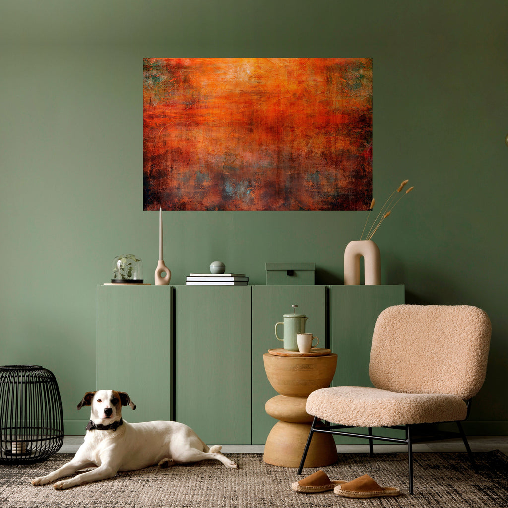 ECHOES OF EUPHORIA Peel and Stick Horizontal Poster