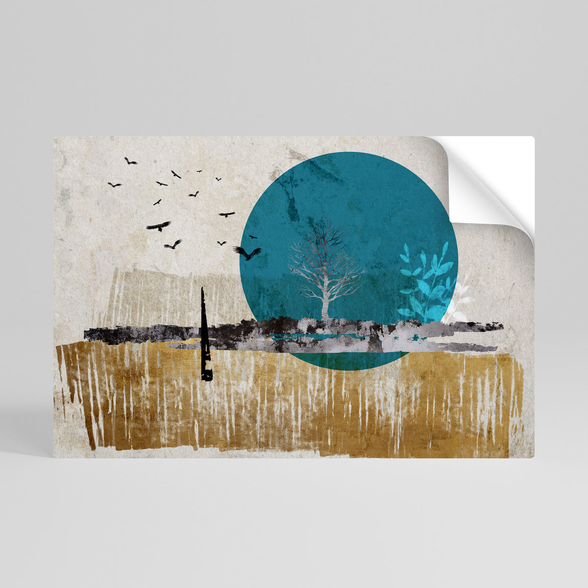 TIMELESS JOURNEY Selbstklebendes Horizontal-Poster