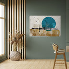 TIMELESS JOURNEY Selbstklebendes Horizontal-Poster