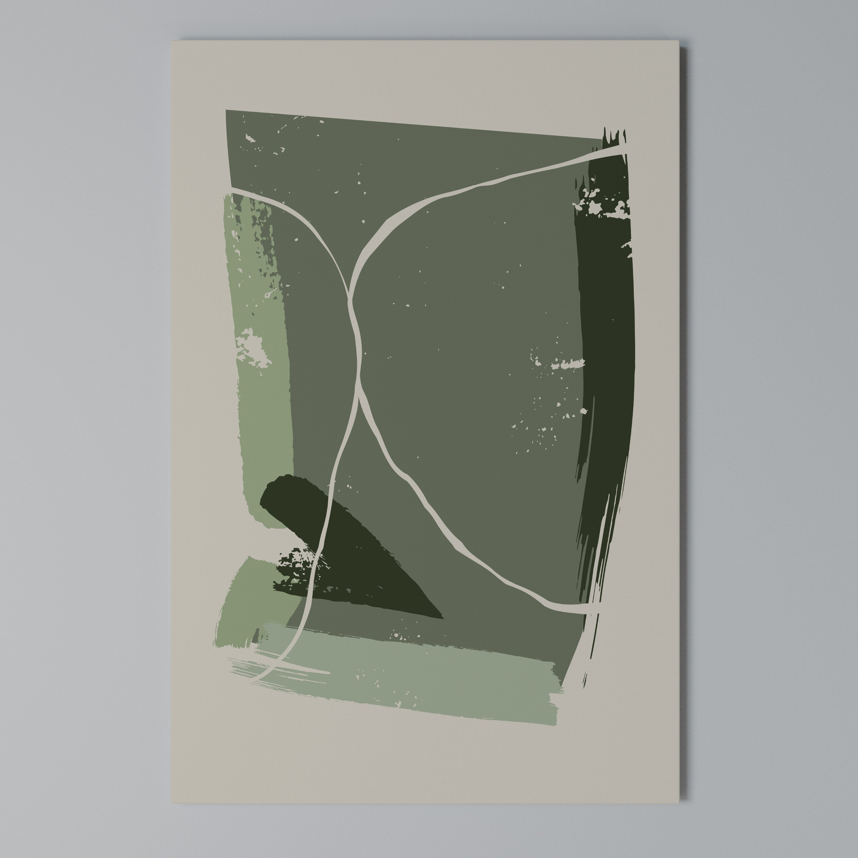 VERDANT HEAVEN Vertical Canvas Print