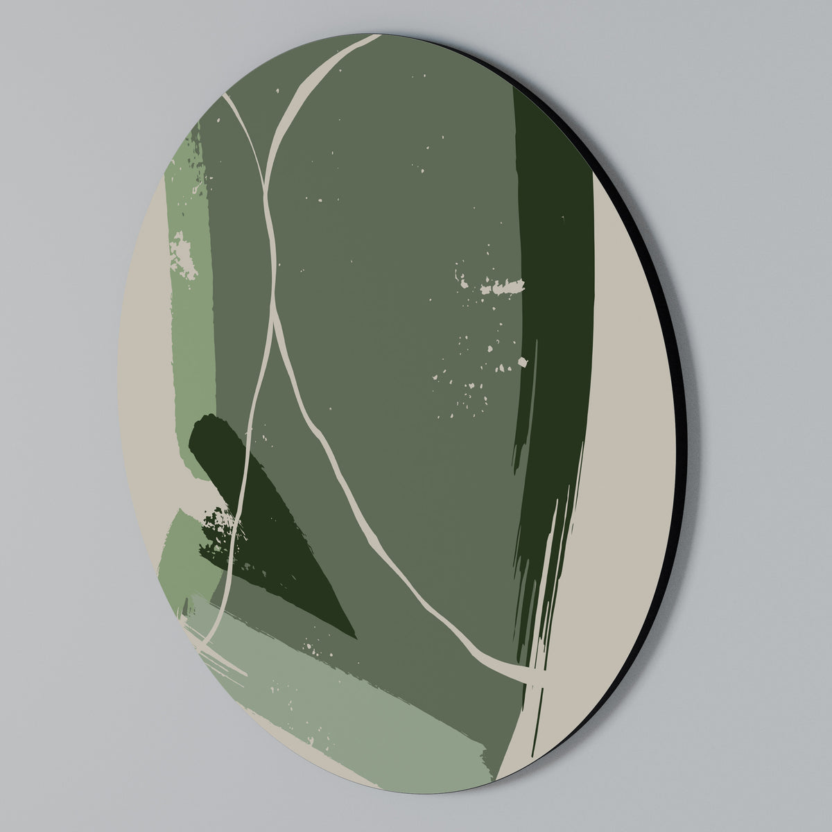 VERDANT HEAVEN Rundes Wandbild