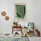 VERDANT HEAVEN Selbstklebendes Poster - Hochformat