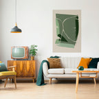 VERDANT HEAVEN Selbstklebendes Poster - Hochformat