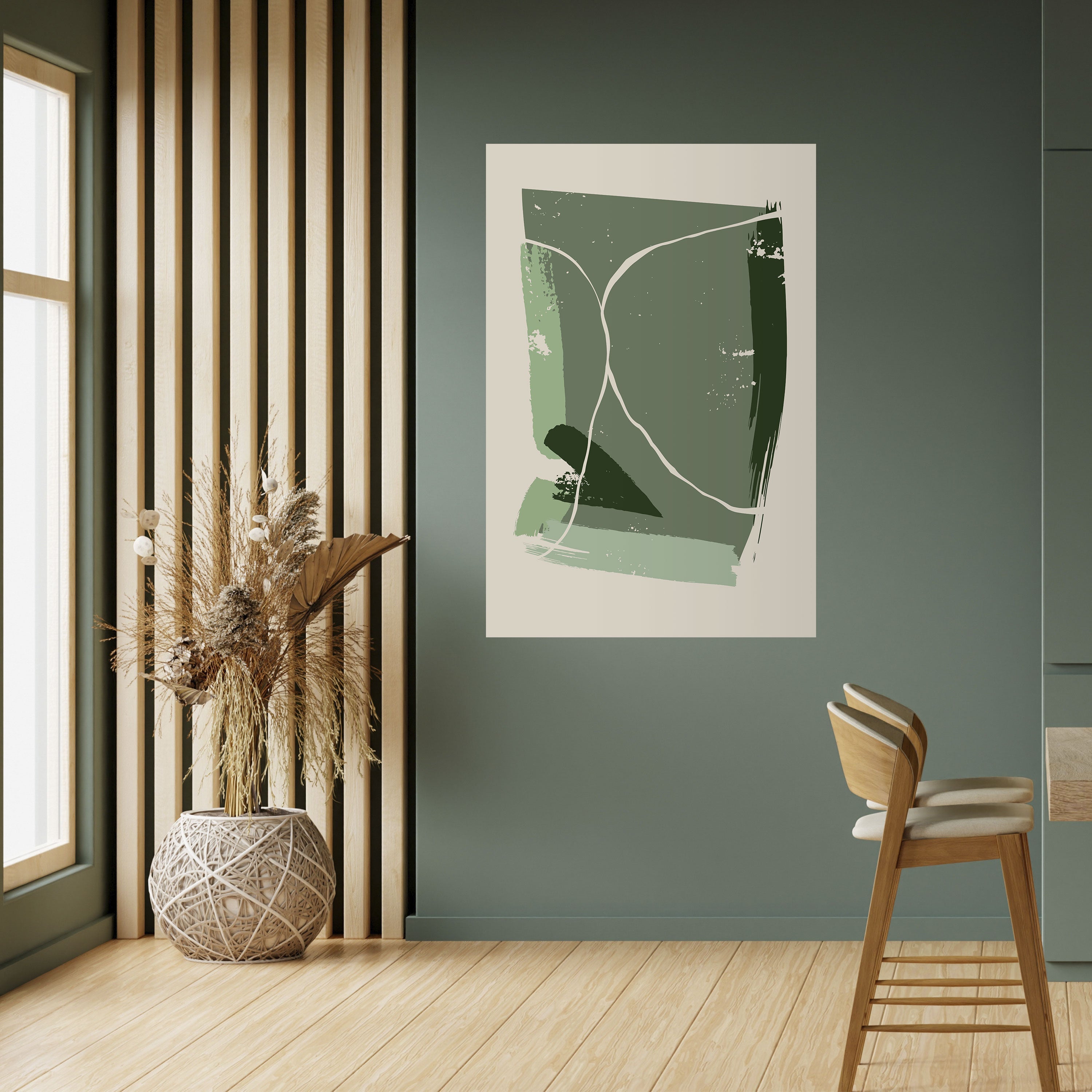VERDANT HEAVEN Vertikales Poster zum Abziehen und Aufkleben