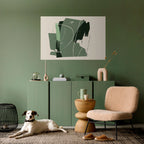 EVERGREEN ESCAPE Selbstklebendes Horizontal-Poster