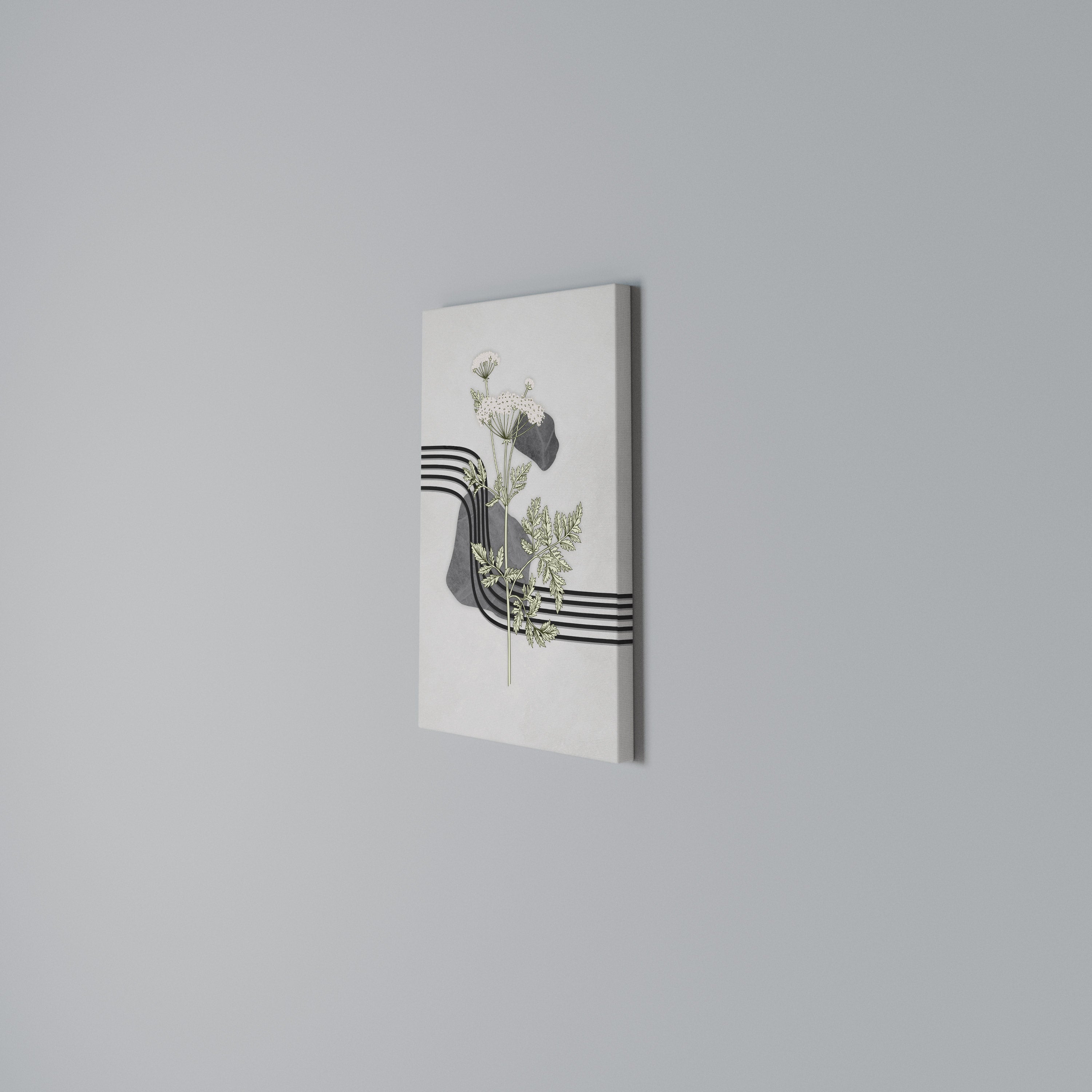 HERACLEUM ARRAY Vertical Canvas Print