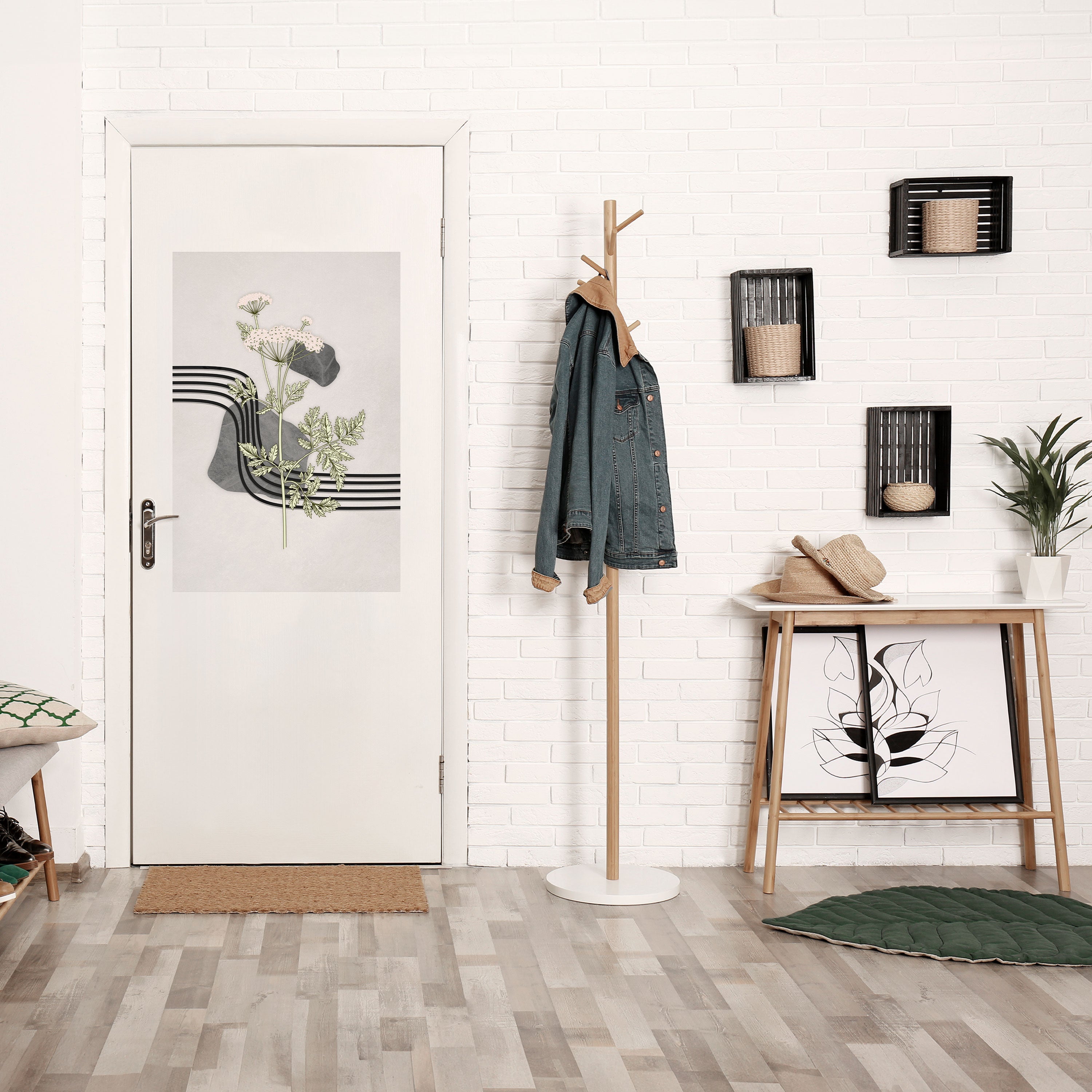 HERACLEUM ARRAY Vertikales Poster zum Abziehen und Aufkleben