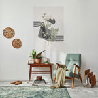 HERACLEUM ARRAY Selbstklebendes Poster - Hochformat