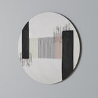 OBDYDIAN PRELUDE Runde Wanddekoration Ø 69 cm