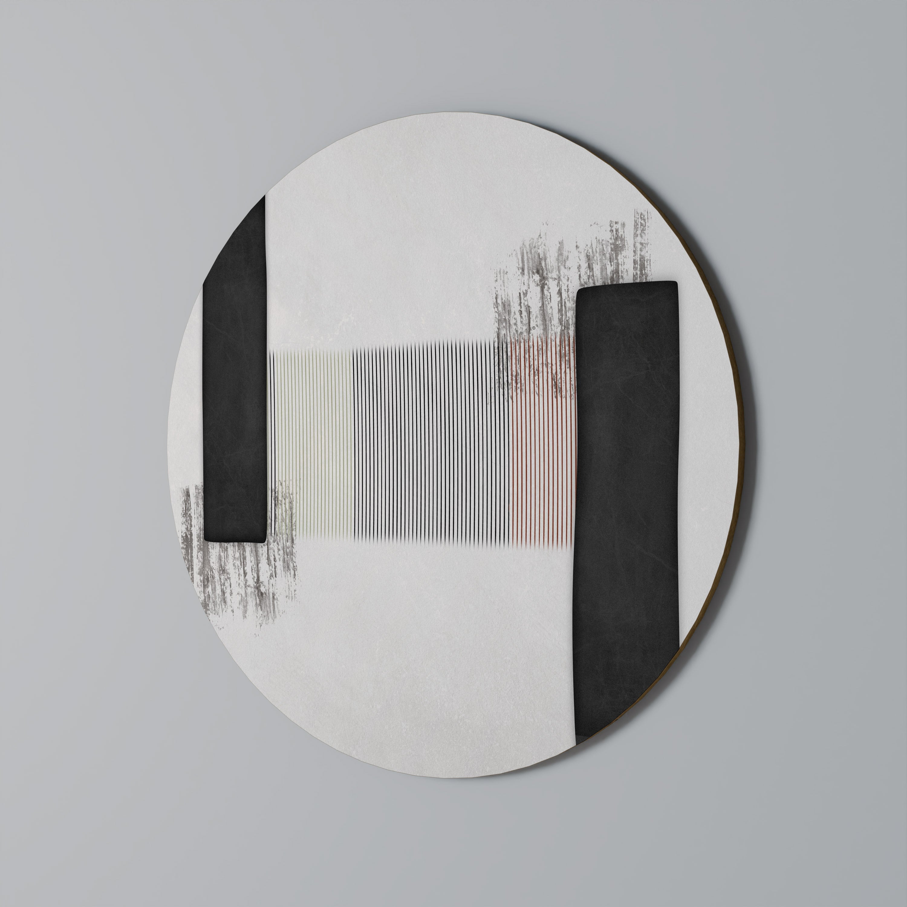OBDYDIAN PRELUDE Runde Wanddekoration Ø 69 cm