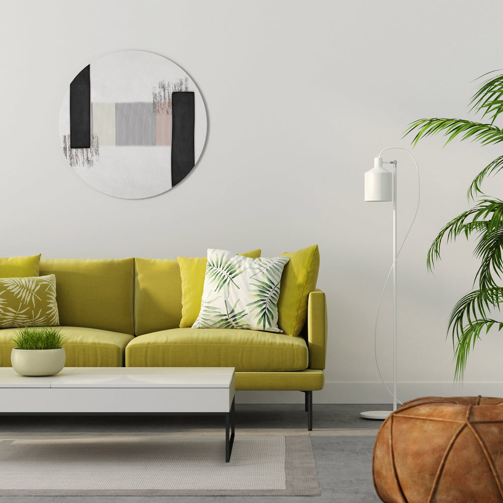 OBDYDIAN PRELUDE Runde Wanddekoration Ø 69 cm