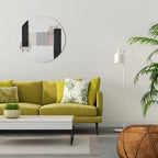 OBDYDIAN PRELUDE Runde Wanddekoration Ø 69 cm