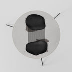 BLACK OVERTURE Couchtisch Ø 60 cm