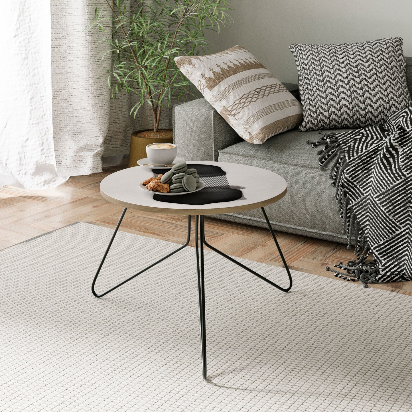 BLACK OVERTURE Couchtisch