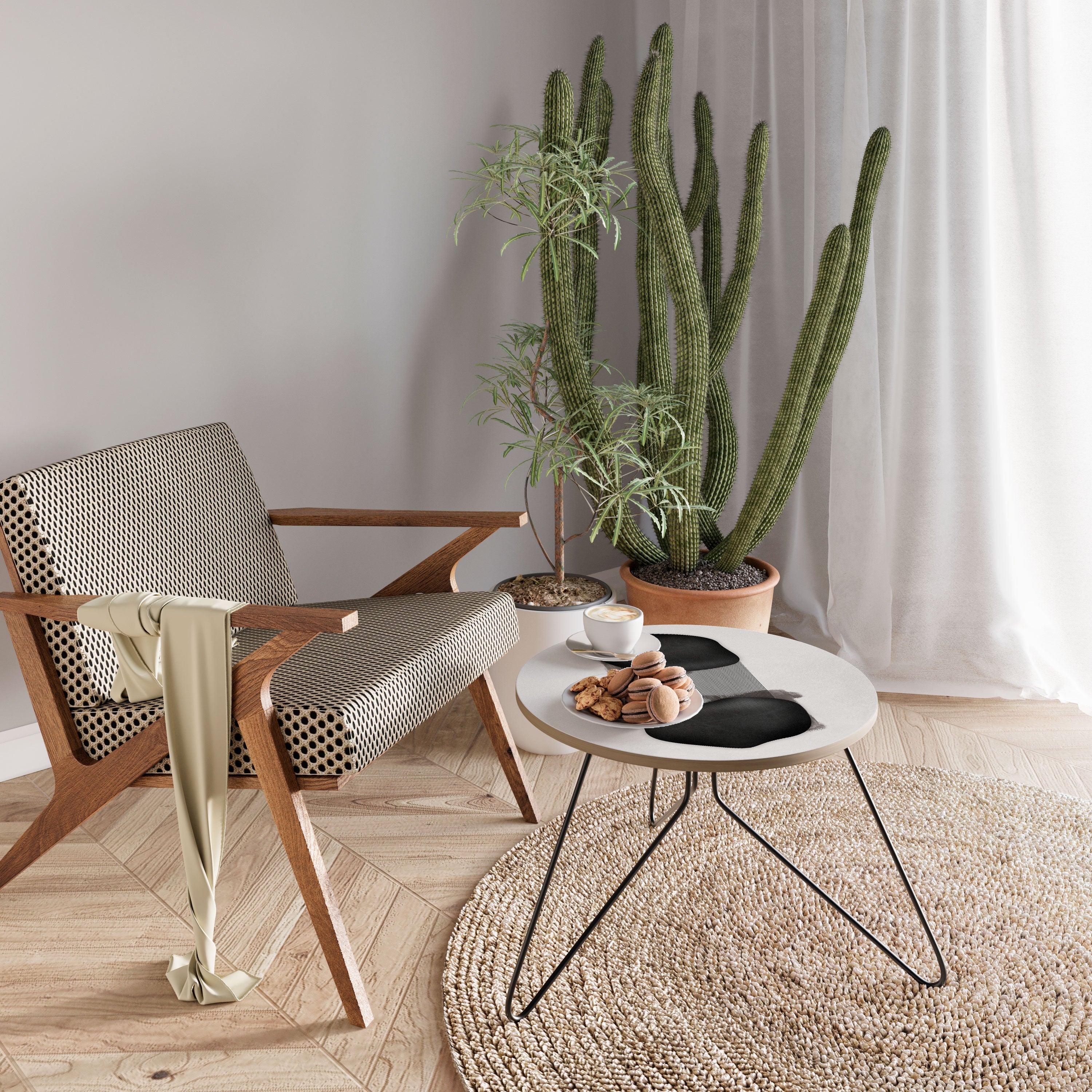 BLACK OVERTURE Couchtisch 60