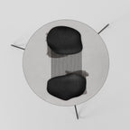 BLACK OVERTURE Couchtisch Ø 60 cm