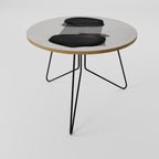 BLACK OVERTURE Couchtisch Ø 69 cm