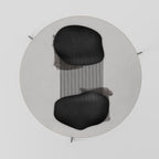 BLACK OVERTURE Couchtisch Ø 69 cm