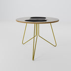 BLACK OVERTURE Couchtisch Ø 69 cm