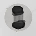 BLACK OVERTURE Couchtisch Ø 69 cm