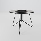 BLACK OVERTURE Couchtisch Ø 69 cm