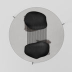 BLACK OVERTURE Couchtisch Ø 69 cm