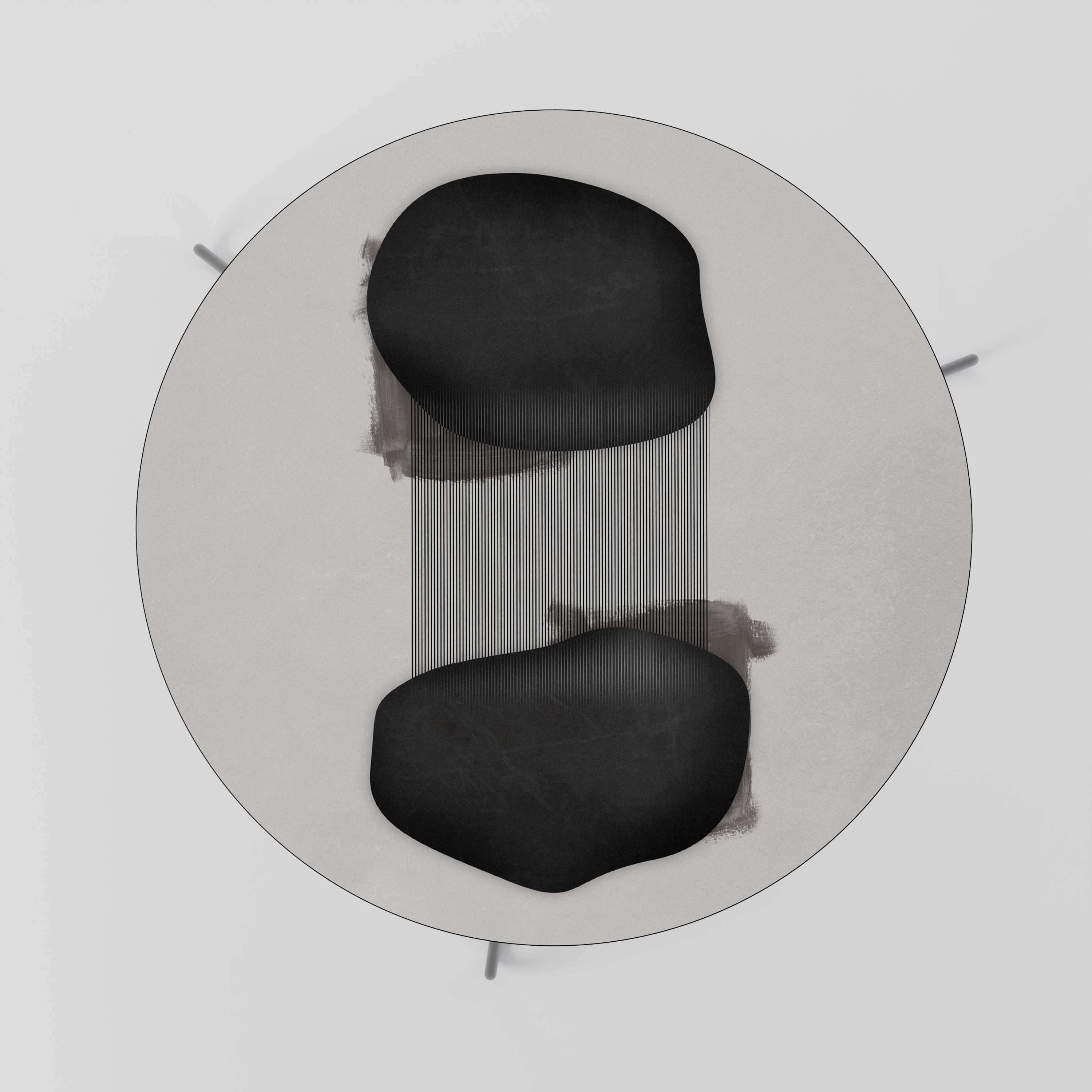 BLACK OVERTURE Couchtisch 69