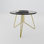 BLACK OVERTURE Couchtisch Ø 69 cm