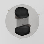 BLACK OVERTURE Couchtisch Ø 69 cm