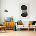 BLACK OVERTURE Selbstklebendes Poster - Hochformat