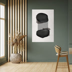 BLACK OVERTURE Selbstklebendes Poster - Hochformat