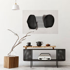 BLACK OVERTURE Selbstklebendes Horizontal-Poster