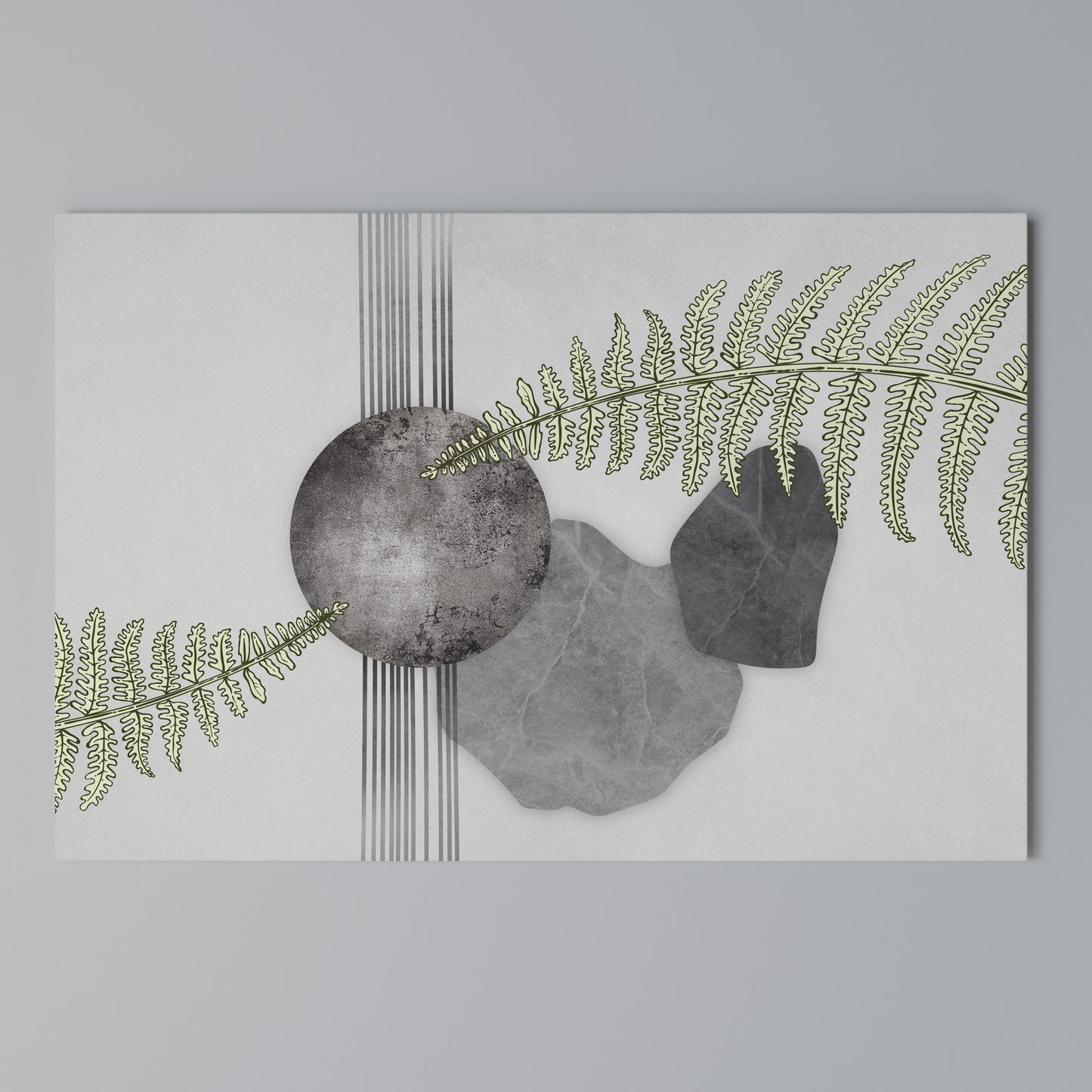 FERN MELANCHOLY Horizontal Canvas Print