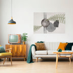 FERN MELANCHOLY Selbstklebendes Horizontal-Poster