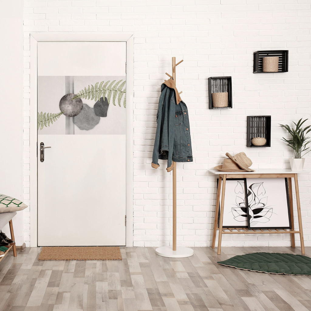 FERN MELANCHOLY Peel and Stick Horizontal Poster