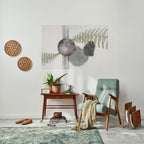 FERN MELANCHOLY Selbstklebendes Horizontal-Poster