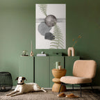 FERN MELANCHOLY Selbstklebendes Poster - Hochformat