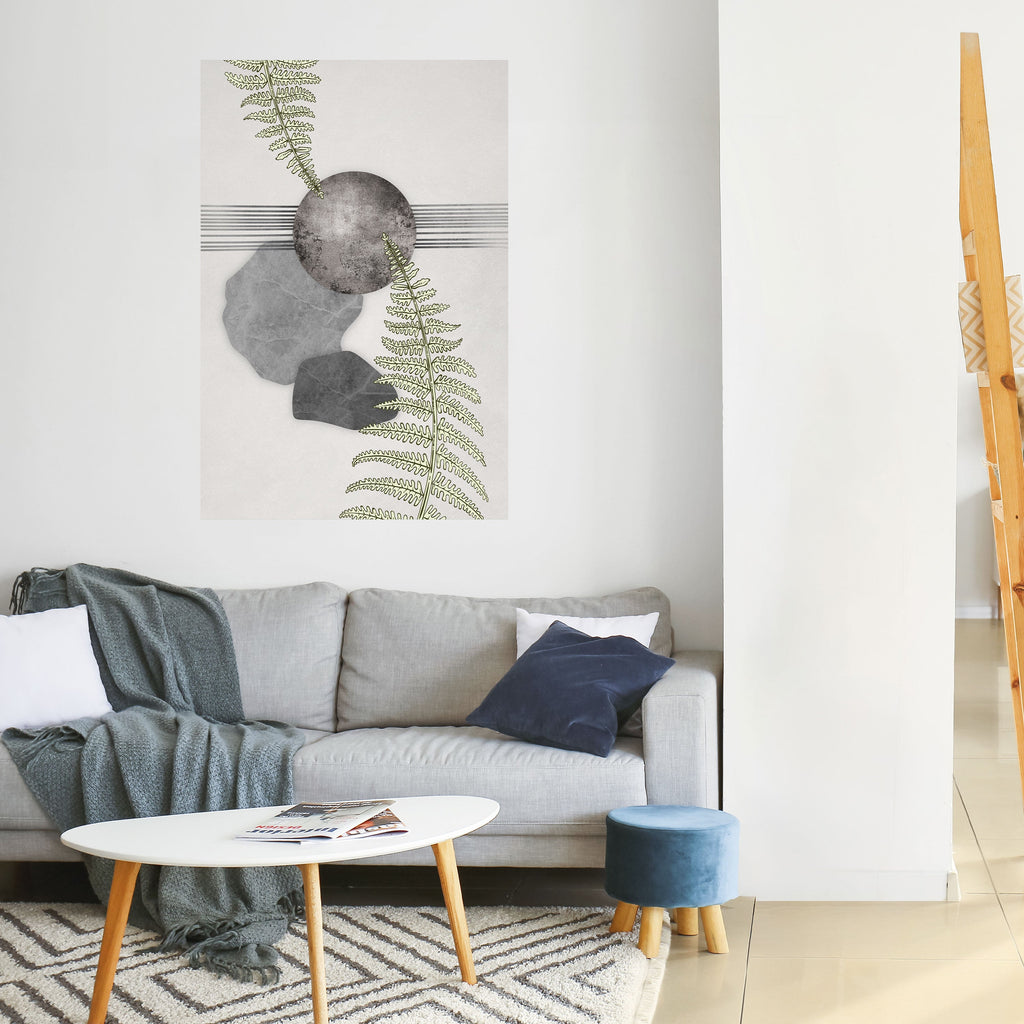 FERN MELANCHOLY Vertikales Poster zum Abziehen und Aufkleben