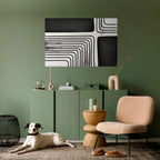 DARKSIDE OF THE LINE Selbstklebendes Horizontal-Poster