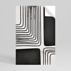 DARKSIDE OF THE LINE Selbstklebendes Poster - Hochformat